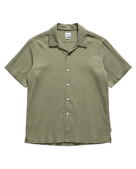 Summer Seersucker Shirt - Sage