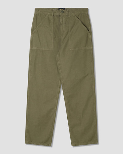 Fat Pant Olive Sateen