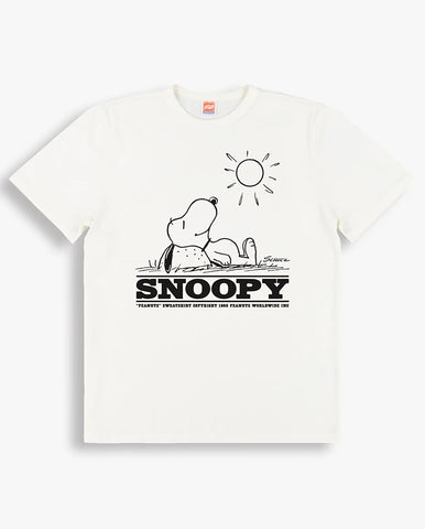 Astro Snoopy Socks ECRU
