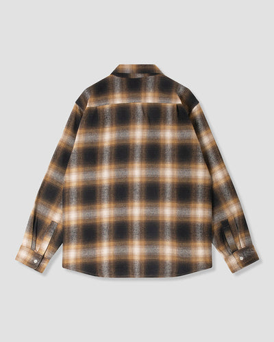 Dusk Plaid Flannel Shirt Dusk Plaid