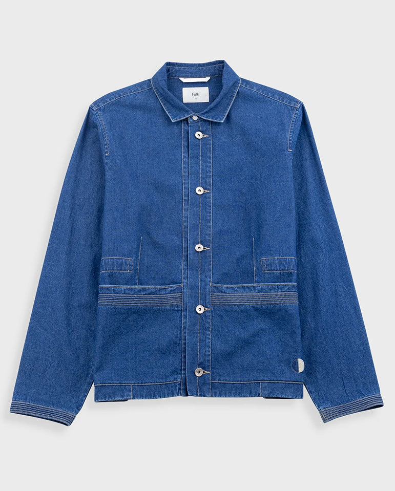 ANNIVERSARY JACKET - INDIGO DENIM
