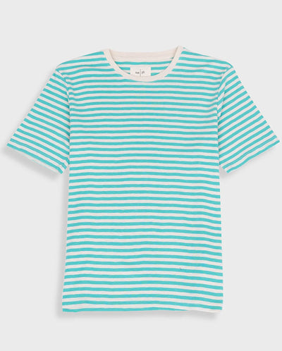 Classic Stripe Tee - Tropical Green Stripe