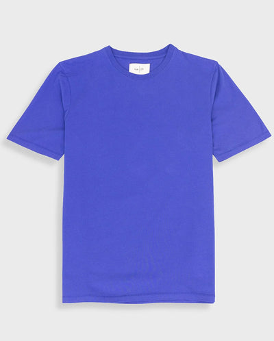 Contrast Sleeve Tee - Ultraviolet