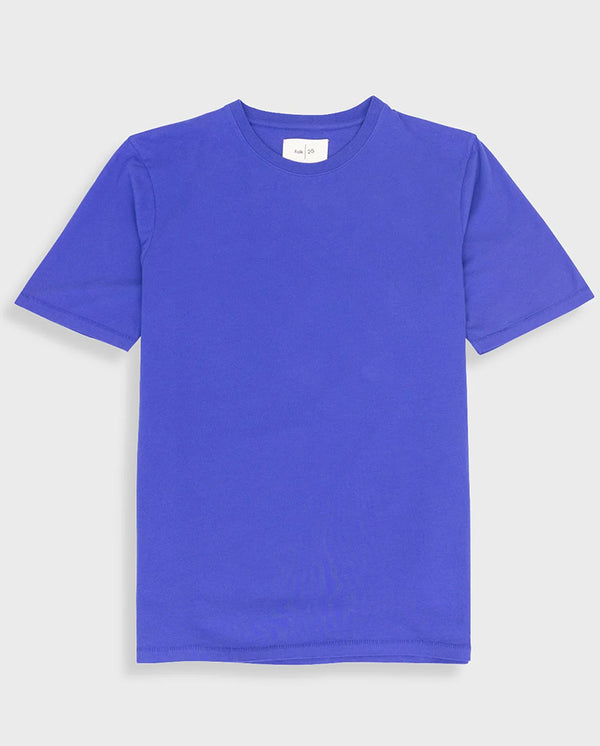 Contrast Sleeve Tee - Ultraviolet