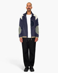 CURVE FLEECE - NAVY SMOKE