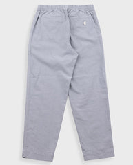 DRAWCORD ASSEMBLY PANT - SILVER GREY COTTON LINEN