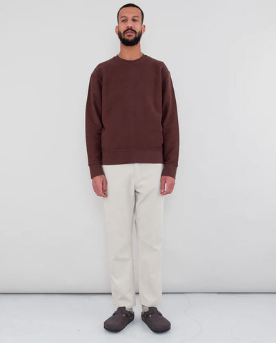 Reverse Boxy Sweat Fig