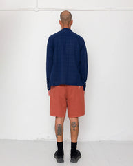 PATCH SHIRT - NAVY OPENWEAVE