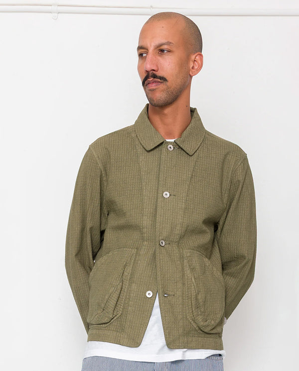 PRISM JACKET - LIGHT OLIVE CHUNKY RIPSTOP