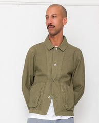 PRISM JACKET - LIGHT OLIVE CHUNKY RIPSTOP