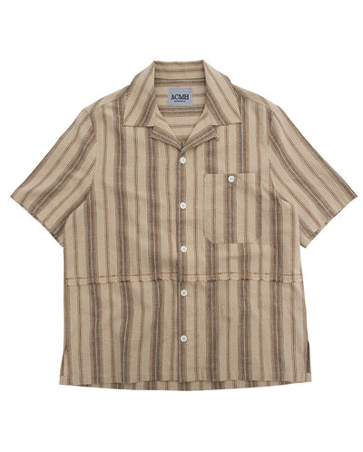 Friction Shirt - Beige Stripe