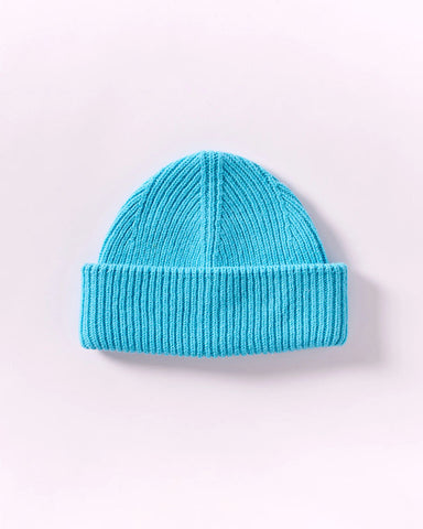 Mini Soft Wool Scarf - Bright Blue