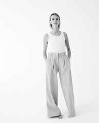 Gozzy tailored trouser sesame