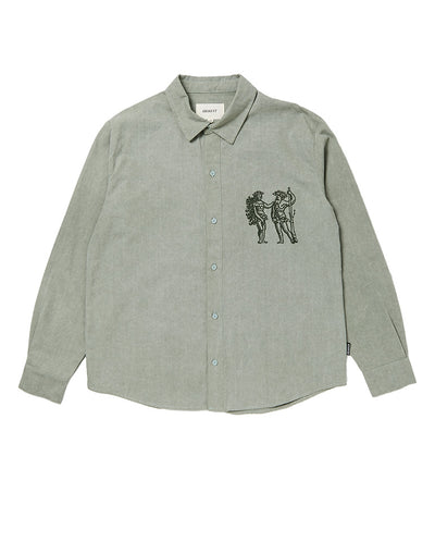 Wild Lovers Shirt Green / Brown