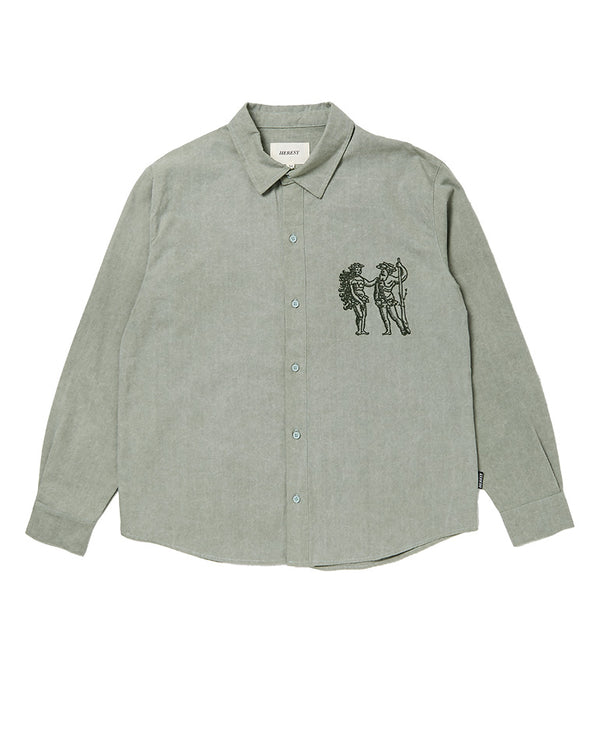 Wild Lovers Shirt Green / Brown