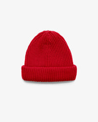 Merino Service Watch Cap - Cereza Red