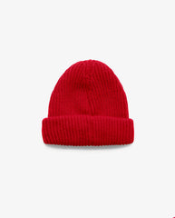 Merino Service Watch Cap - Cereza Red