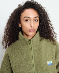 Hoktown Teddy Fleece Jacket - shore Melange