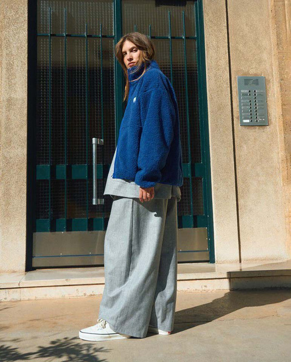 Hoktown Teddy Fleece Jacket - Indigo