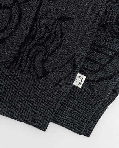 Hades Cardigan - Charcoal