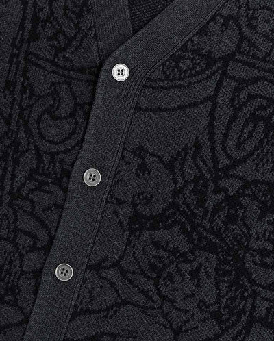 Hades Cardigan - Charcoal