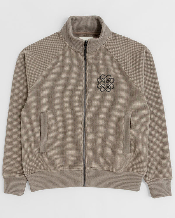 Knot Zip Jacket - Mushroom