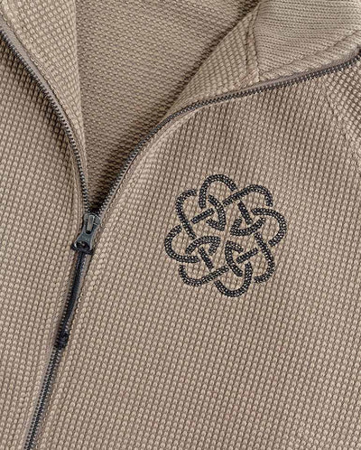 Knot Zip Jacket - Mushroom