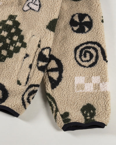Herdsman Fleece Ecru Print