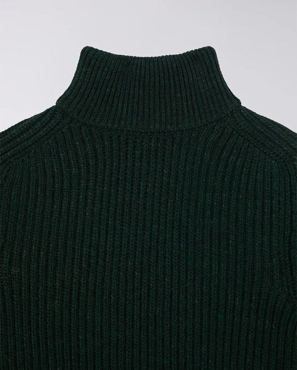 Roni High Sweater Deep Green