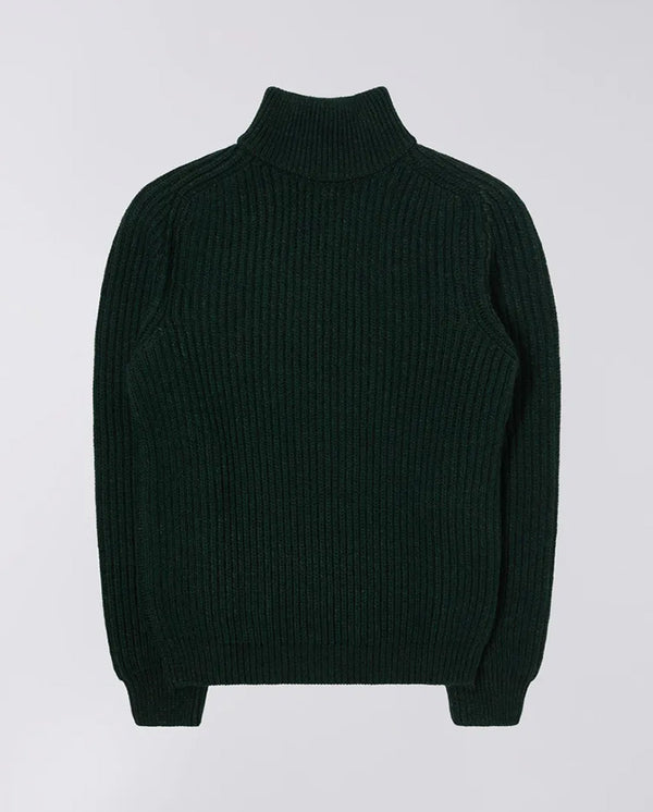 Roni High Sweater Deep Green
