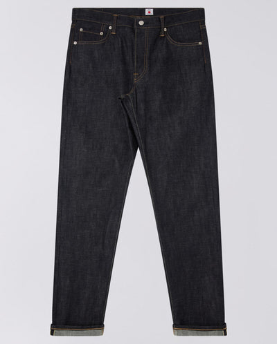 Regular Tapered, Dark Pure Indigo Rainbow Selvage - Blue Unwashed