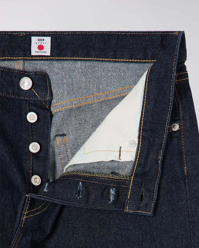 Regular Tapered Yoshiko Left Hand Denim - Rinsed