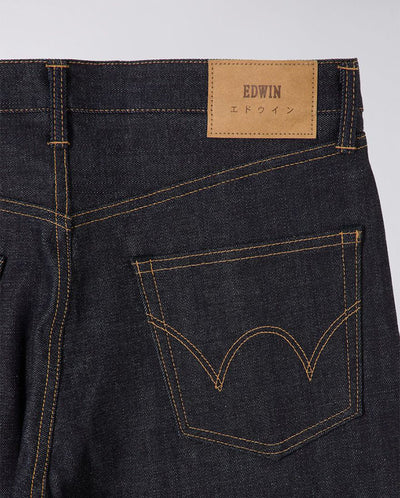 Loose Straight Kurabo, Red Selvage BLUE UNWASHED