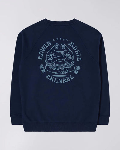 Music Channel Sweat Maritime Blue