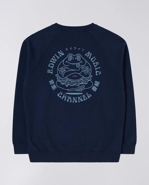 Music Channel Sweat Maritime Blue