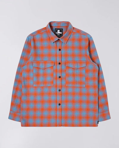 Big Shirt Parisian Blue / Tangerine