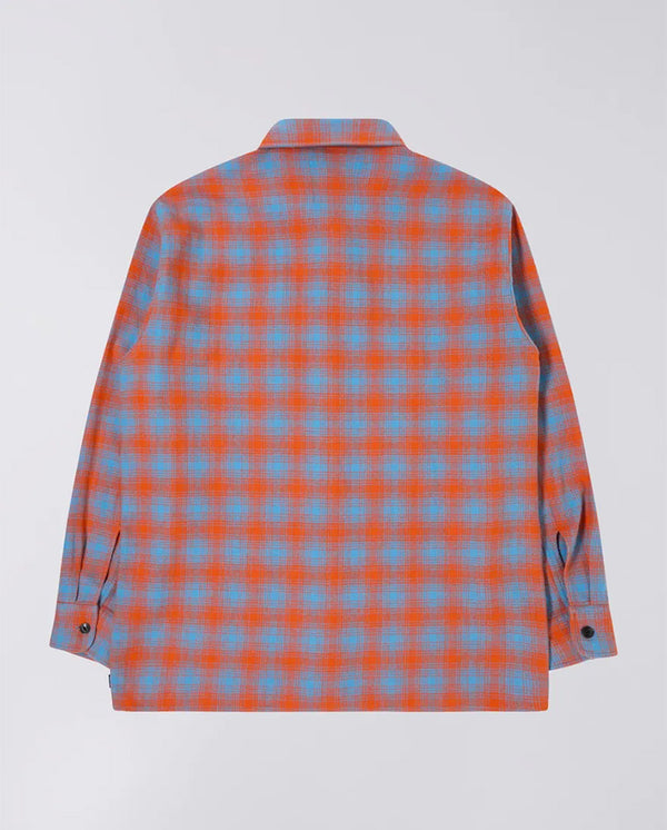 Big Shirt Parisian Blue / Tangerine