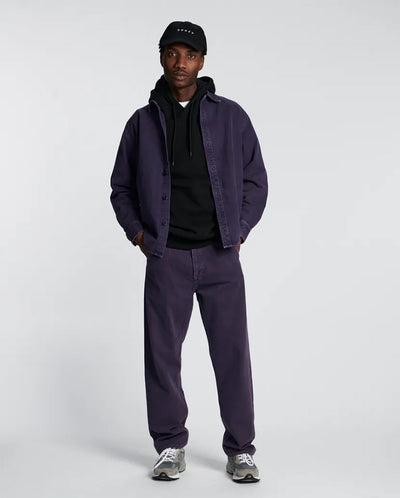 Sebastian Spike Denim Shirt Purple Plumeria