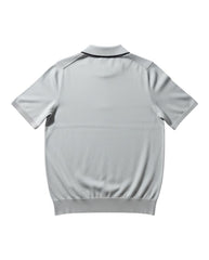 Knitted Polo - Light Blue