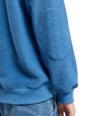 Heritage Raglan Terry Sweat - Dark Blue