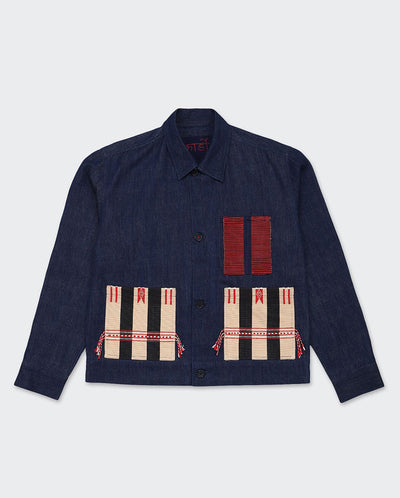 Bodhi Handwoven Denim Jacket INDIGO