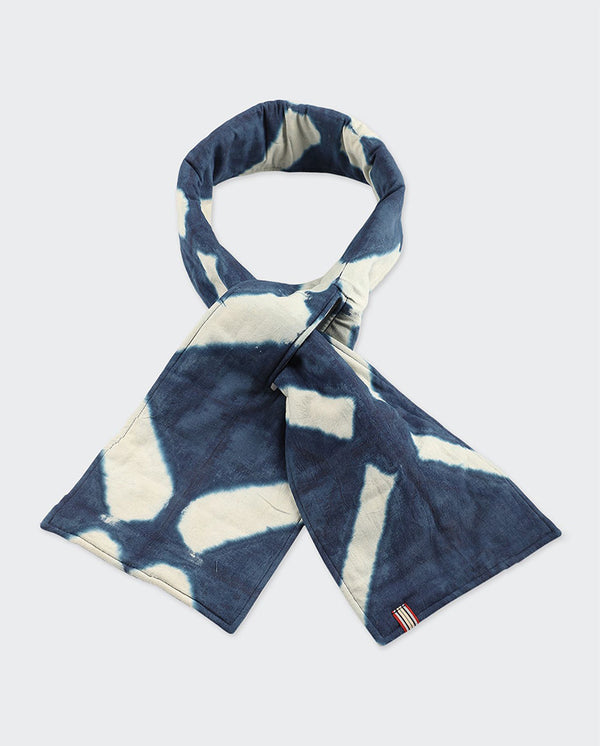 Ajrakh Handloom Scarf Cream Print