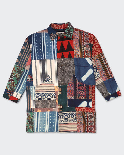 Santos Patchwork Coat MULTI