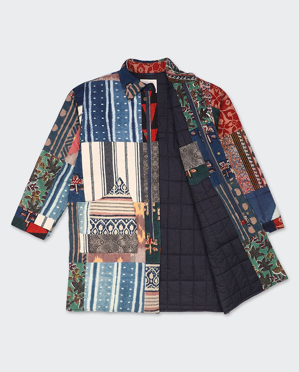 Santos Patchwork Coat MULTI