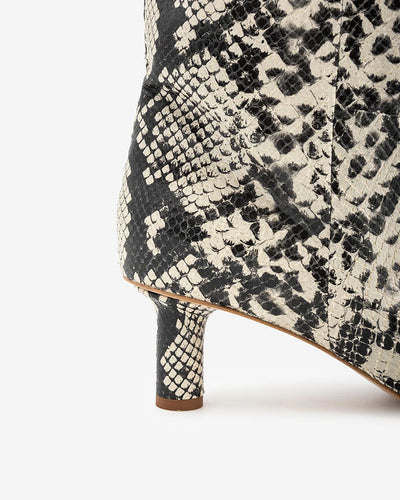 Heeled Boots - Python