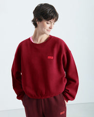 Izubird Crew Neck Sweat - Vintage Cherry