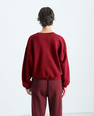 Izubird Crew Neck Sweat - Vintage Cherry