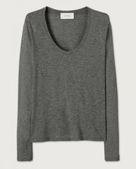 Jacksonville Scoop Neck Tee - Charcoal