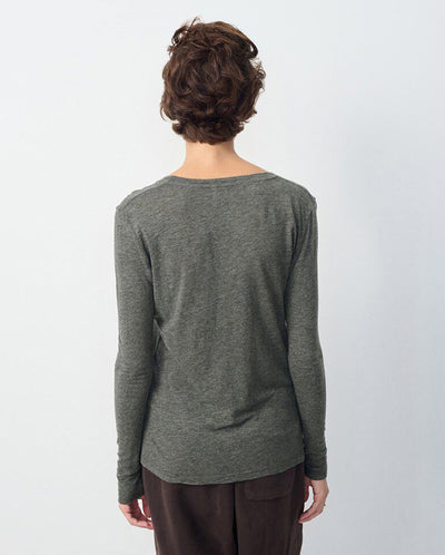 Jacksonville Scoop Neck Tee - Charcoal