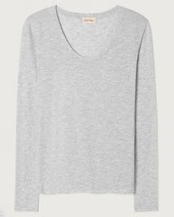 Jacksonville Scoop Neck Tee - Polar Melange